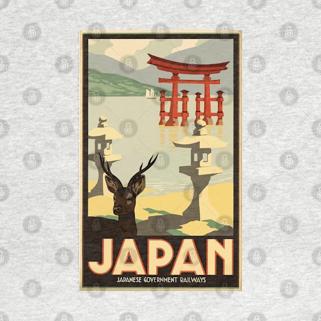 Vintage Travel - Japan by Culturio